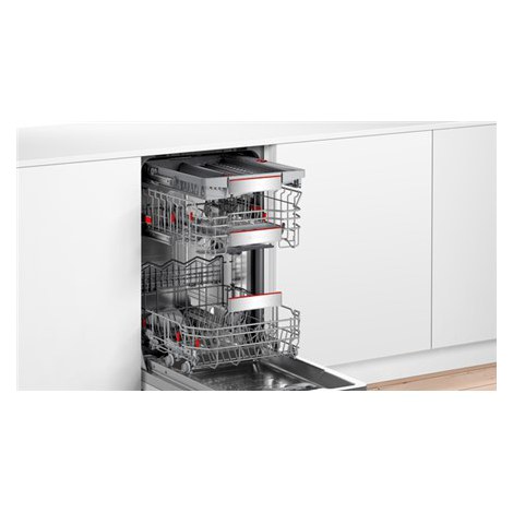 Bosch Serie | 6 | Built-in | Dishwasher Fully integrated | SPV6ZMX23E | Width 44.8 cm | Height 81.5 cm | Class C | Eco Programme - 2